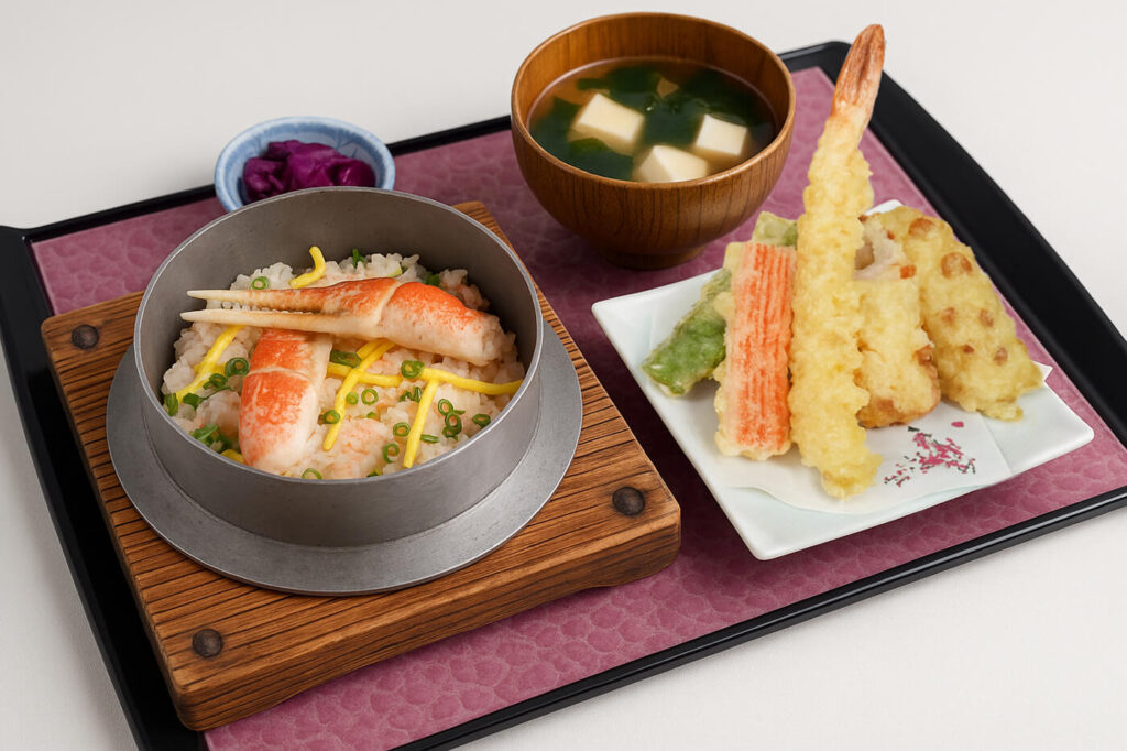 蟹釜めし