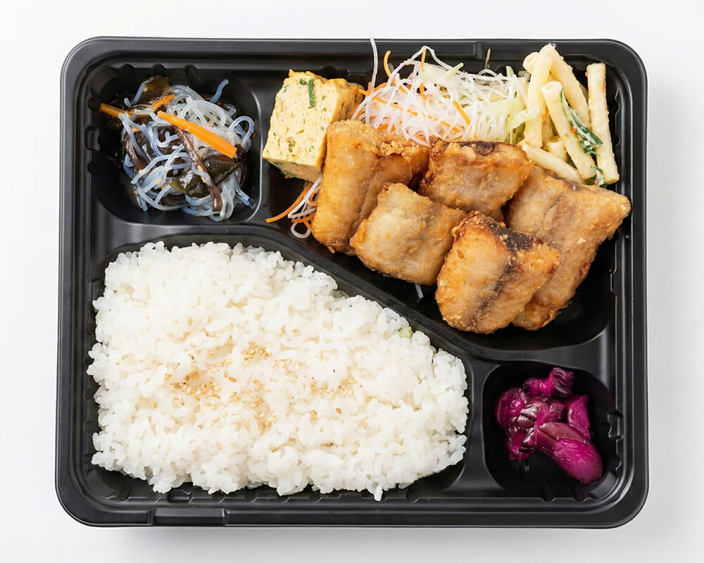 サバの竜田揚げ弁当