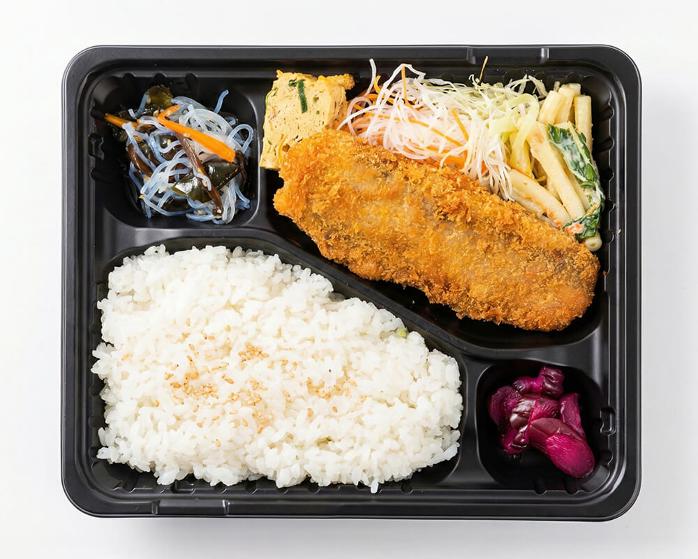 鮭フライ弁当