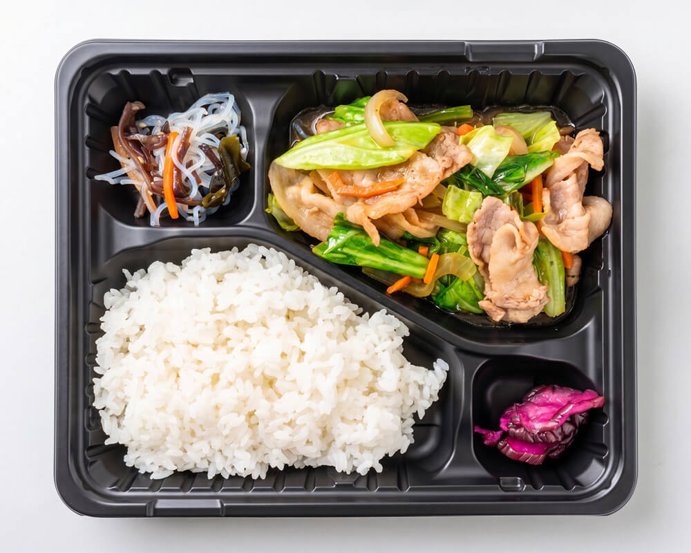 肉野菜炒め弁当